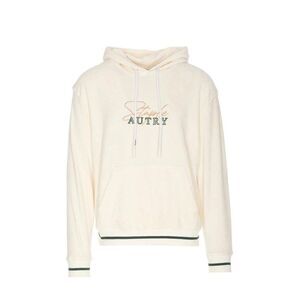 Autry White Cotton Men's Hoodie